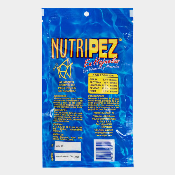 Nutripez en Hojuelas (20 Gramos) - Image 2